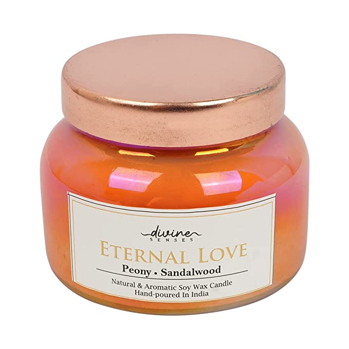 Eternal Love Scented Candle Jar