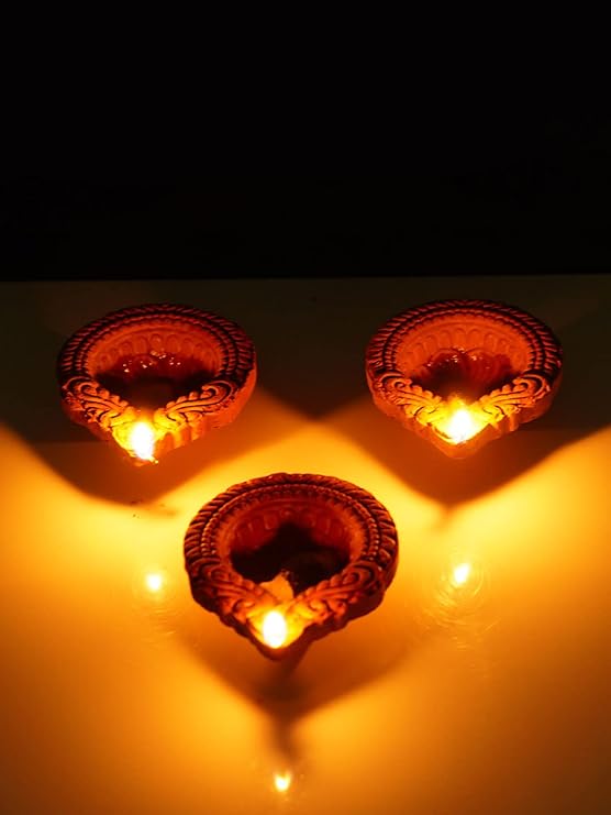 Divine Senses Plain Diyas Set oF 12