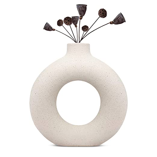 Decor Showpiece Donut Vase