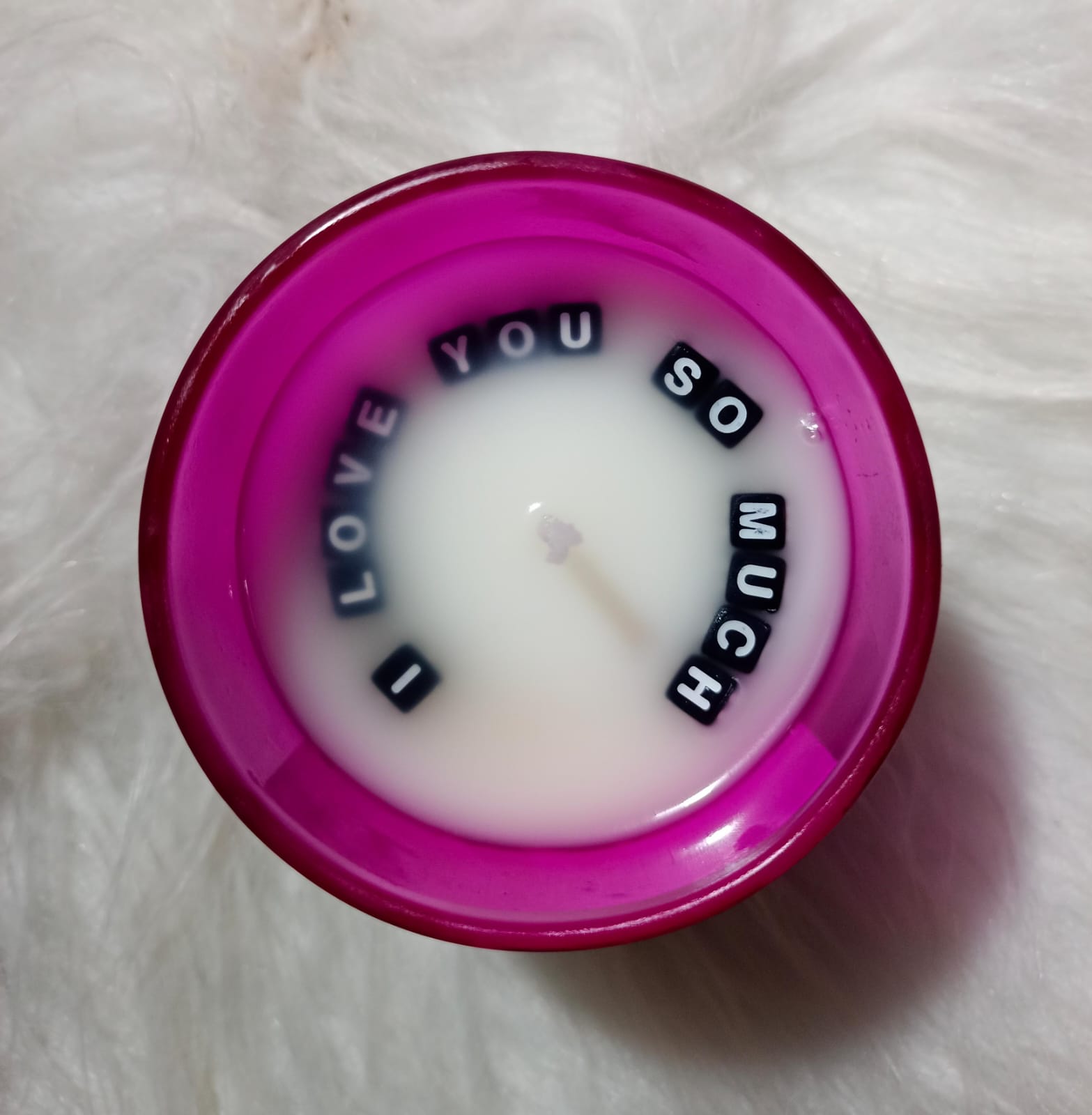 Secret Messag Candles for Loved Ones