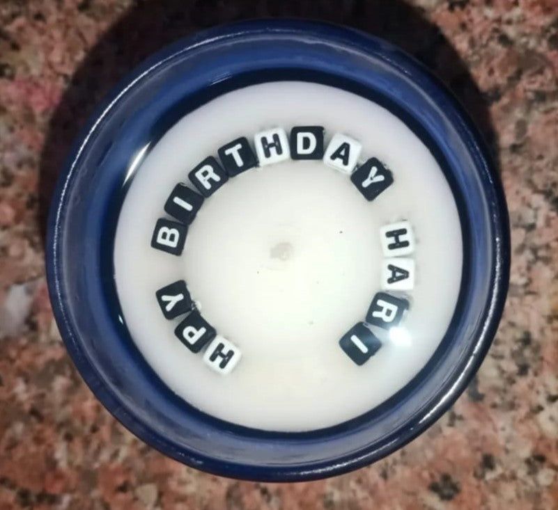 Secret Message Candles for Your Loved Once