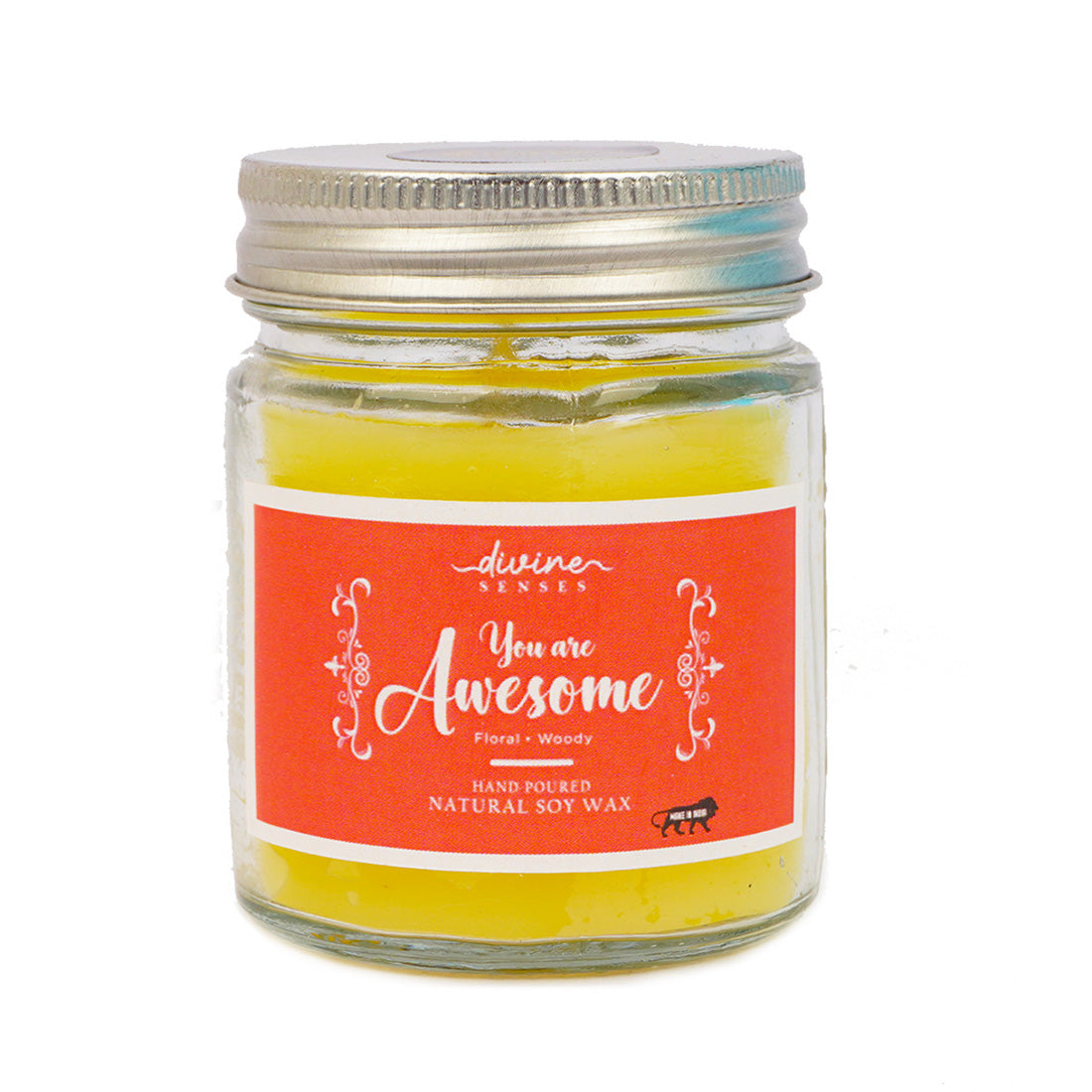 You are Awesome Natural Soy Wax Intensely Scented Candle