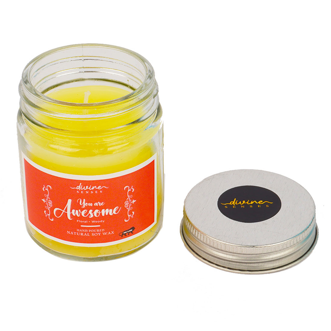 You are Awesome Natural Soy Wax Intensely Scented Candle