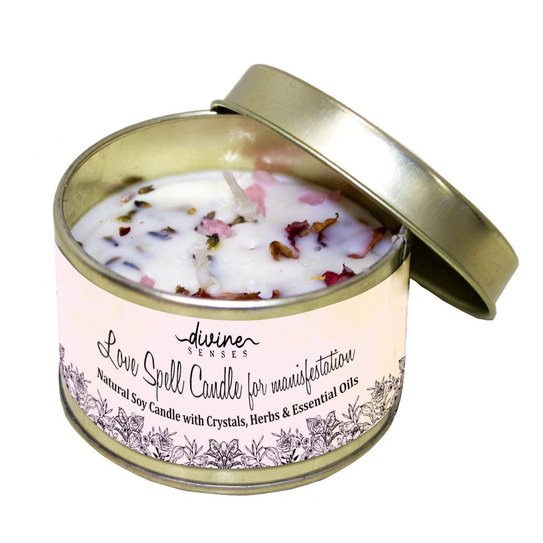 Divine Senses Love Attraction Spell Candle