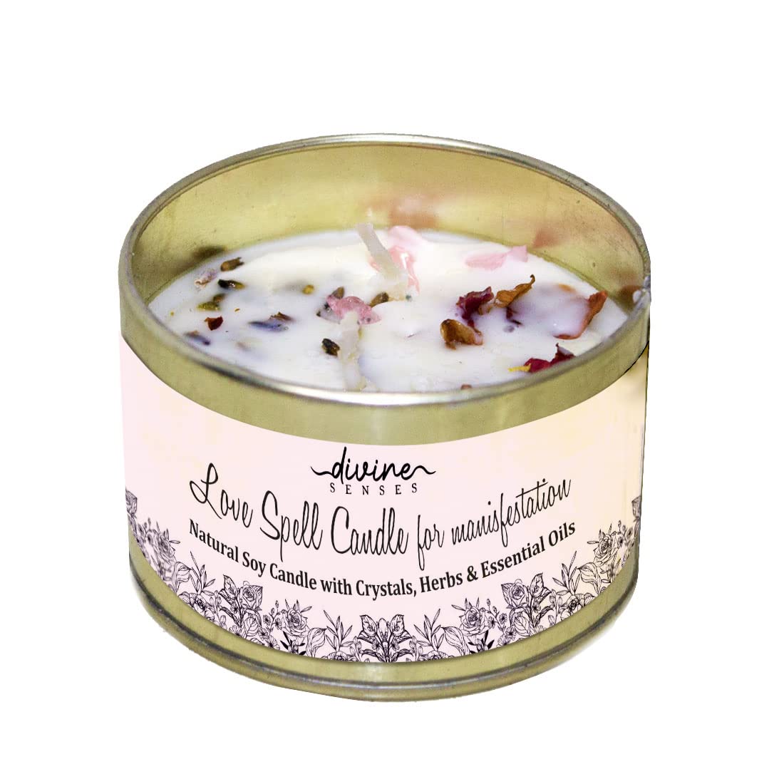 Divine Senses Love Attraction Spell Candle