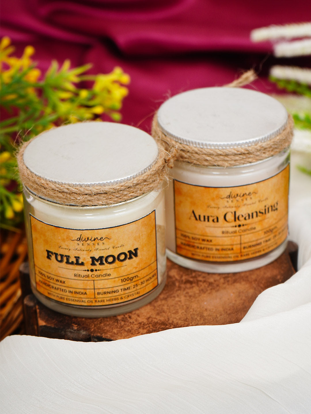 Scented Candles Gift Set for Diwali, Thanksgiving.