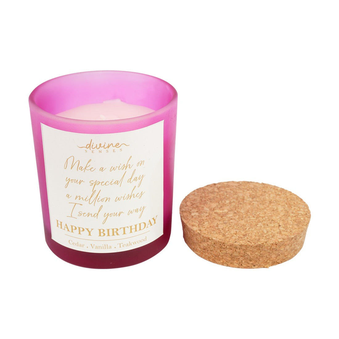 Divine Senses Happy Birthday Scented Candle