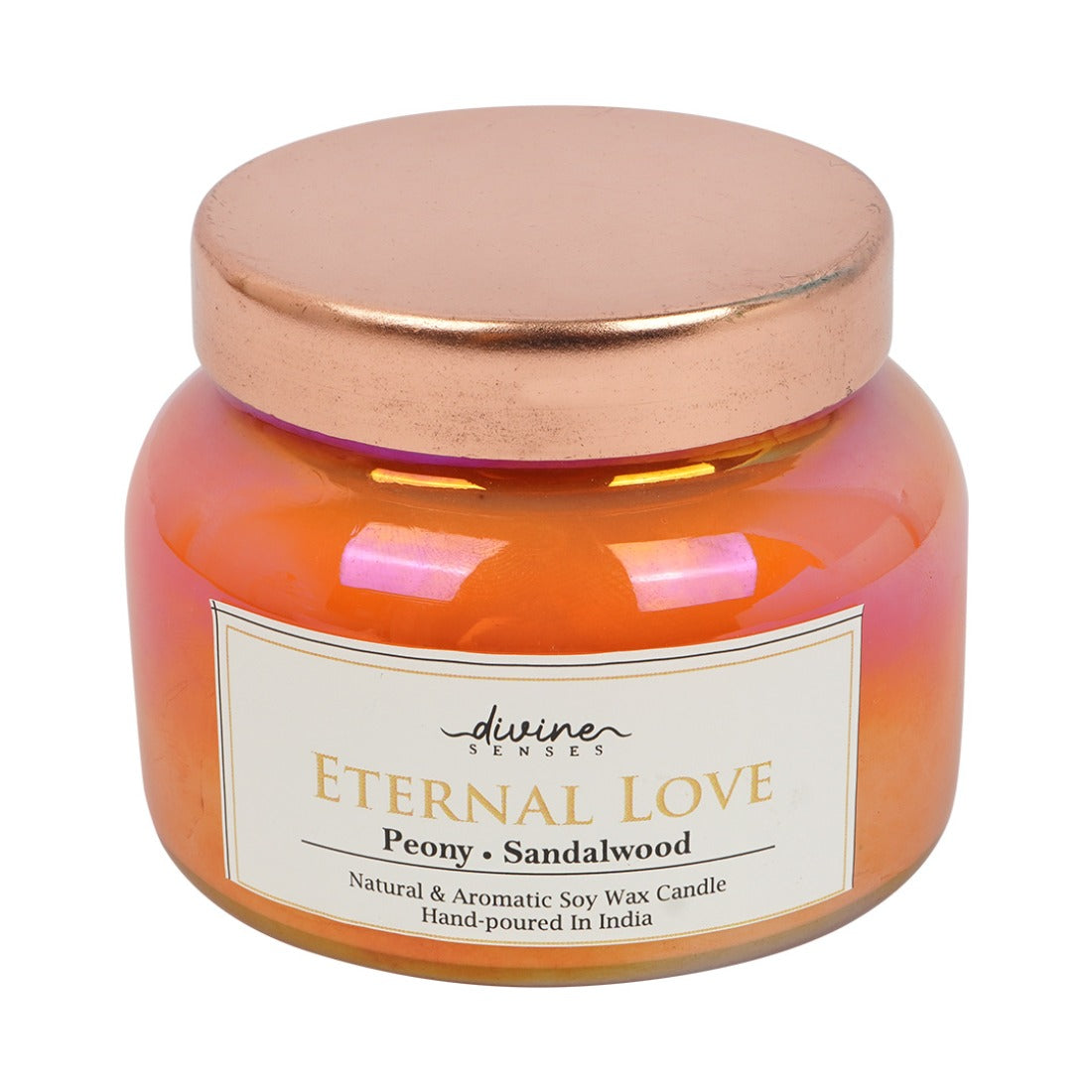 Divine Senses Eternal Love Scented Candle Jar