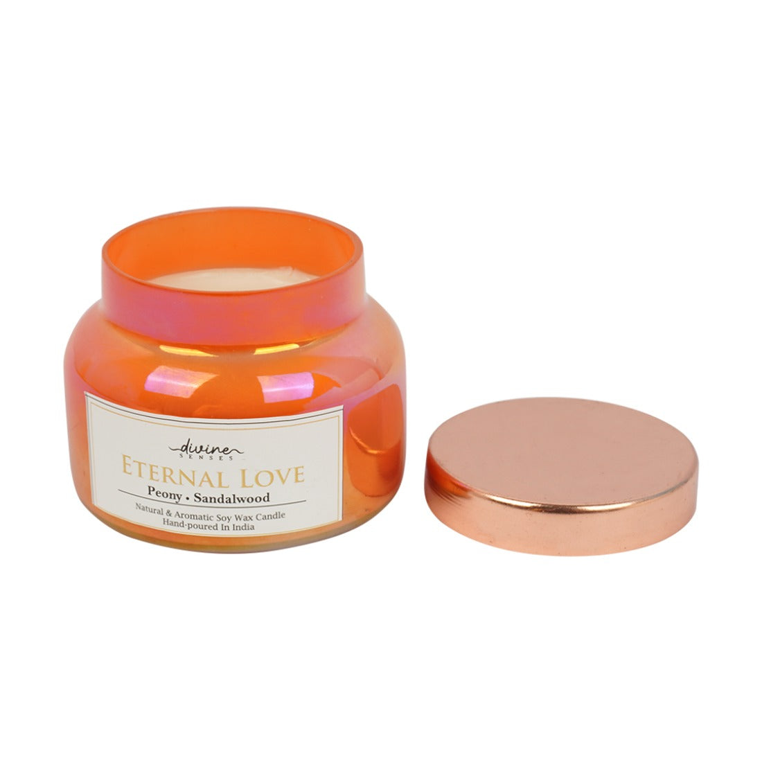 Divine Senses Eternal Love Scented Candle Jar