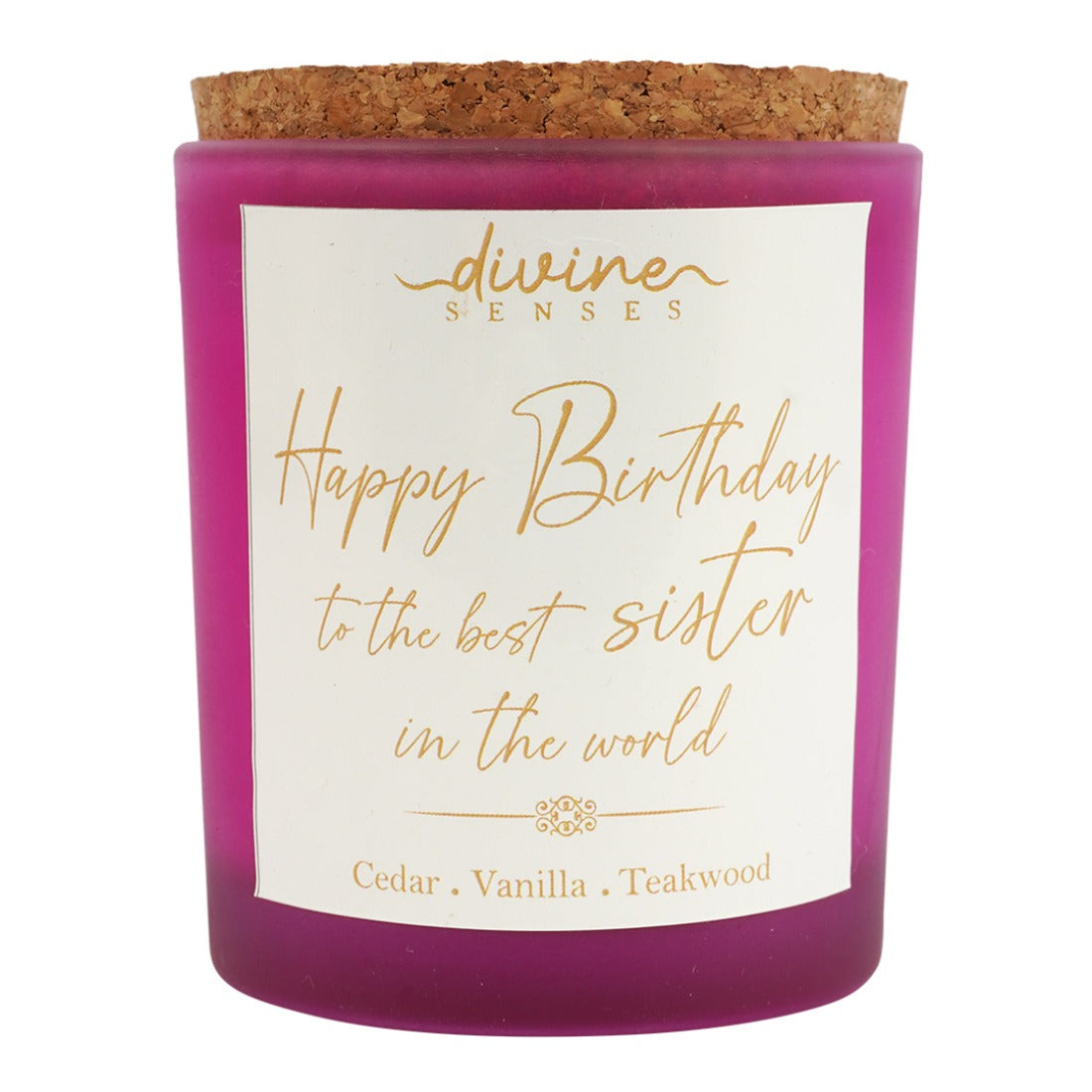 Divine Senses Happy Birthday Scented Candle