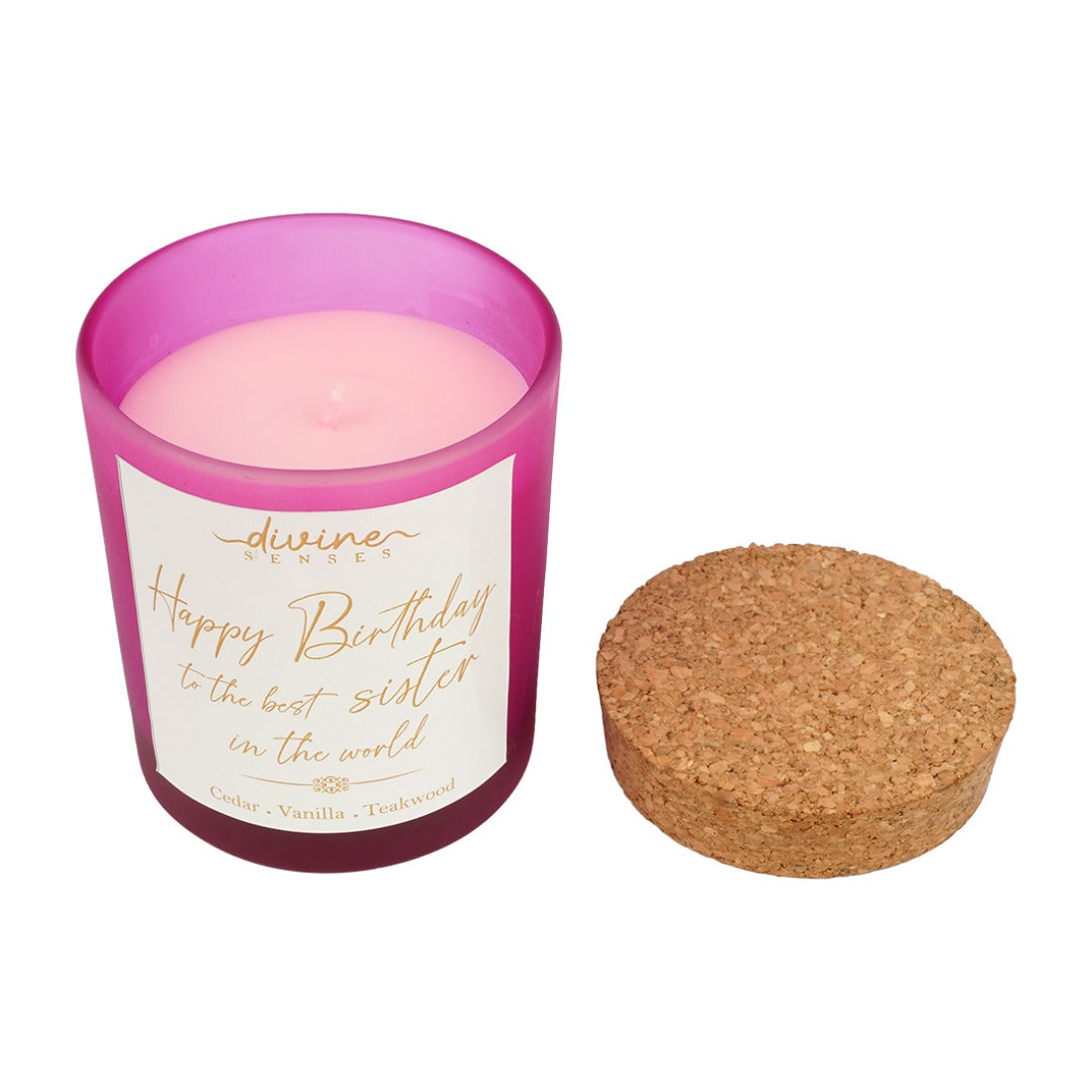 Divine Senses Happy Birthday Scented Candle