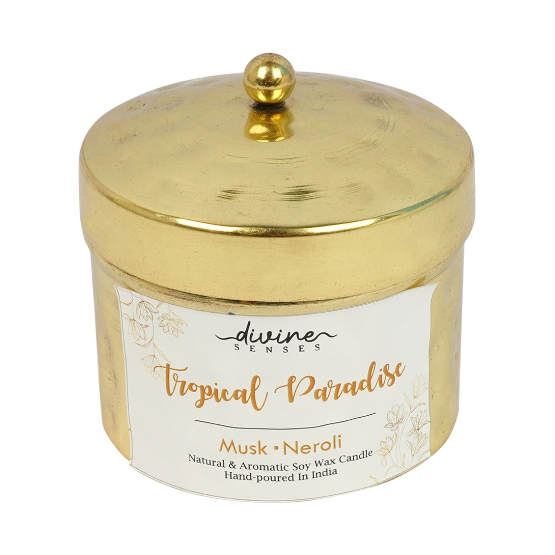 Divine Senses Musk Neroli Scented Candle