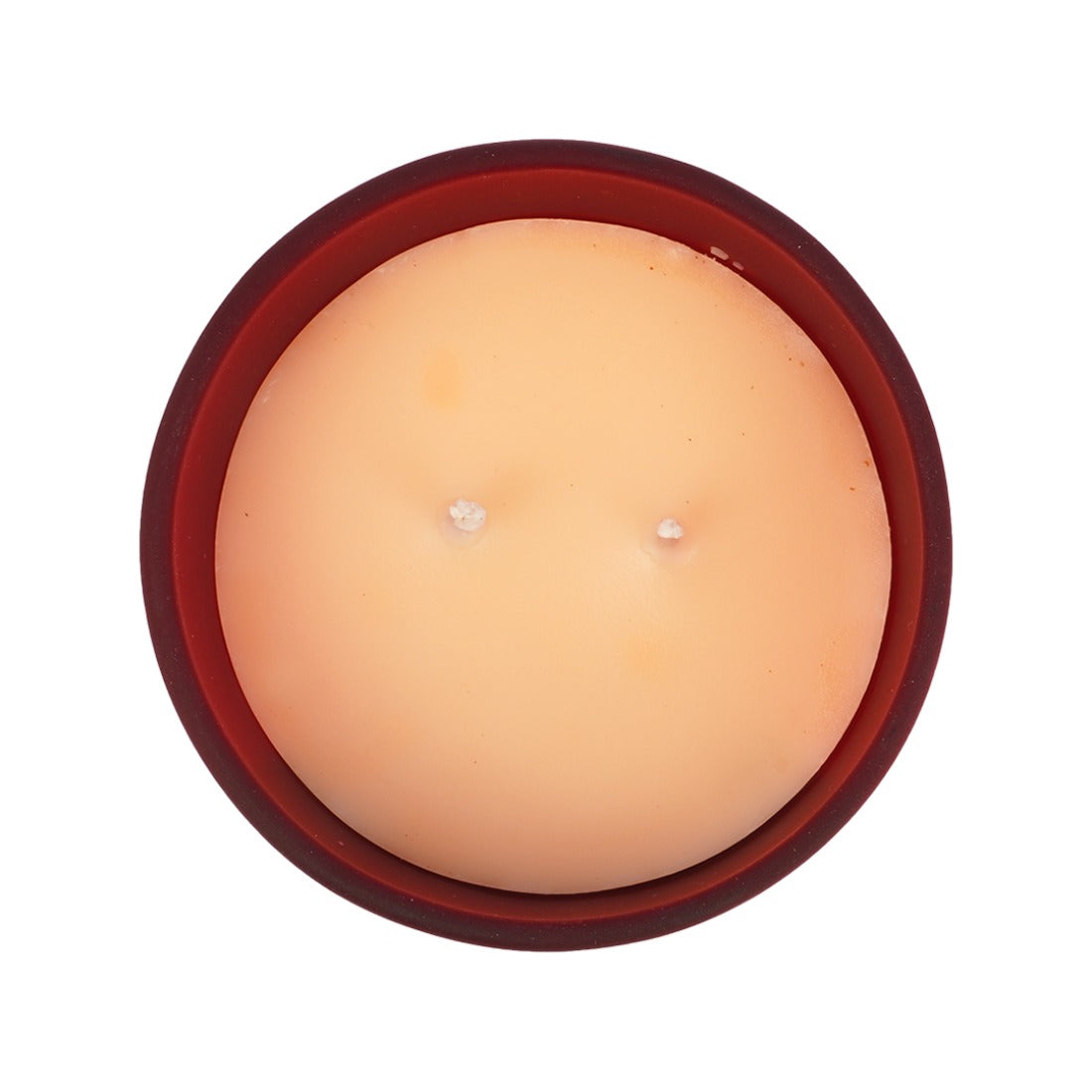 Divine Senses Scented Red Jar Candle