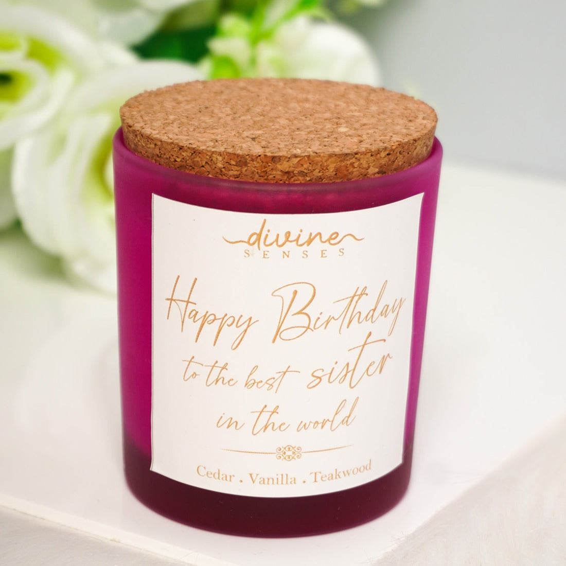 Divine Senses Happy Birthday Scented Candle