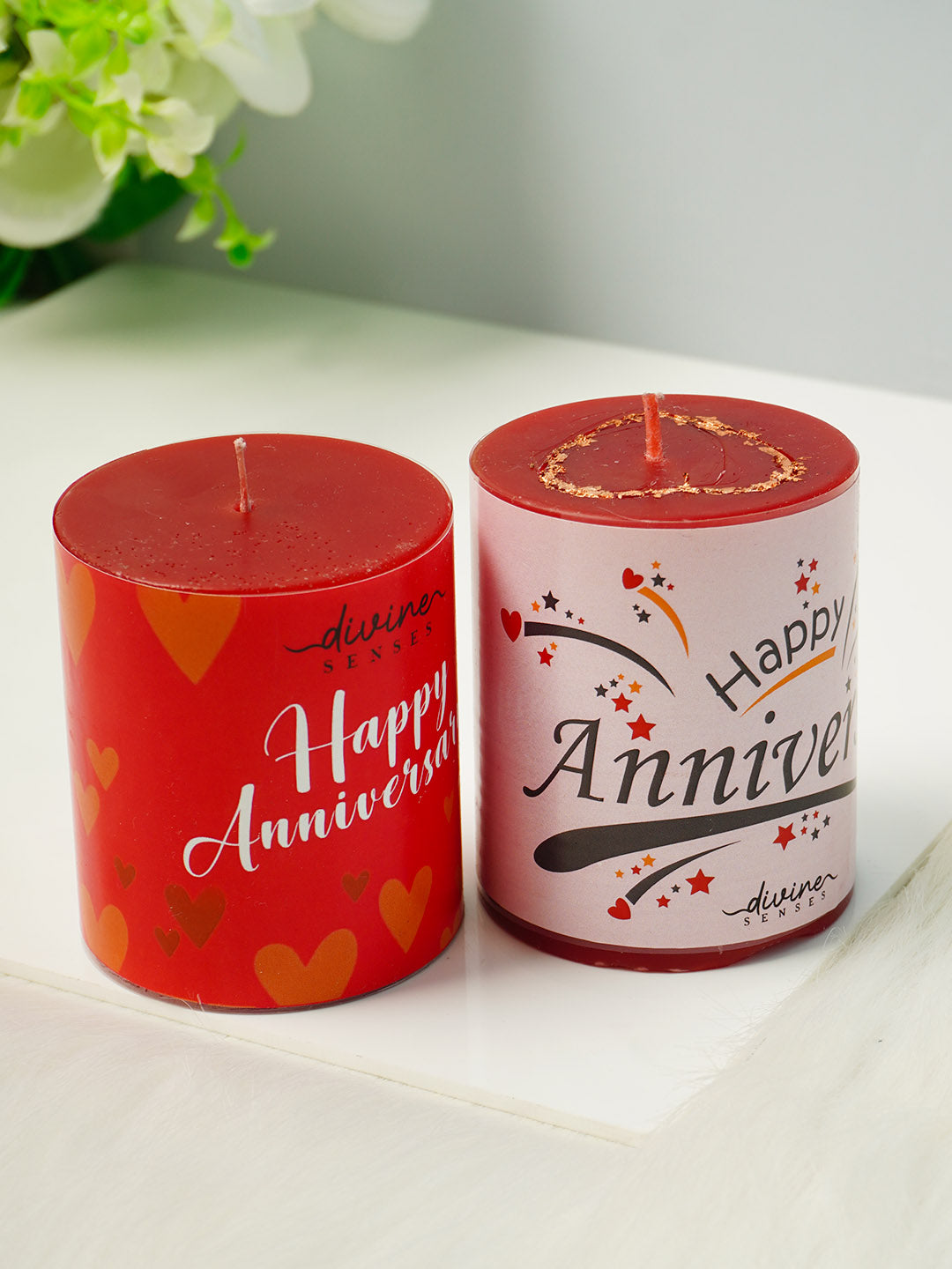 Rose Fragrance. 80 Hours Burning time.