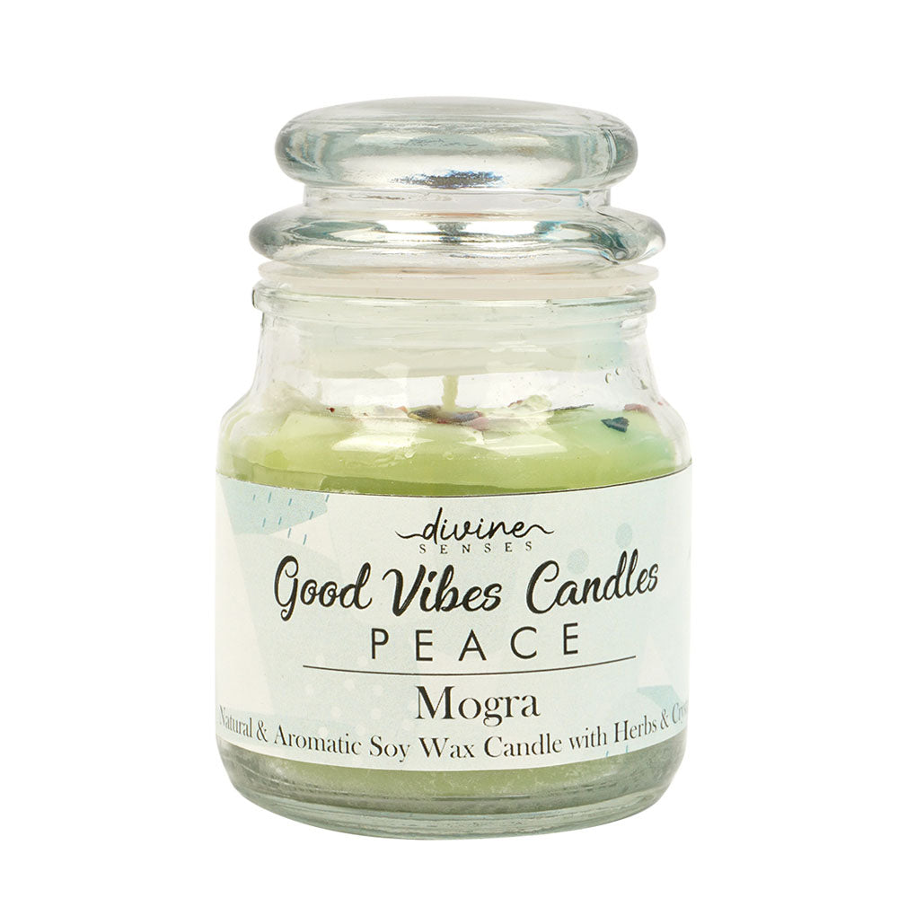 Good Vibes Candle (Peace) Mogra