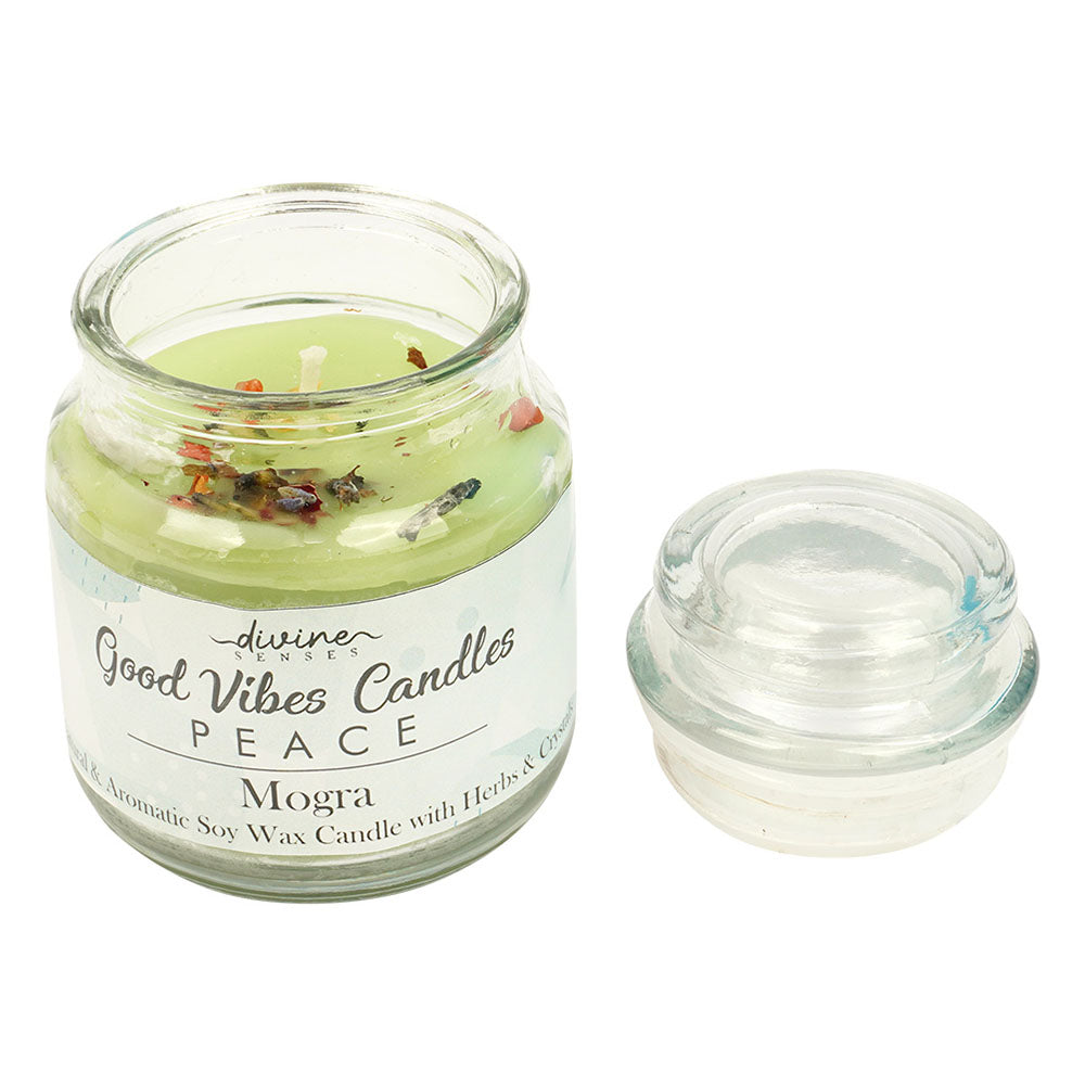 Good Vibes Candle (Peace) Mogra