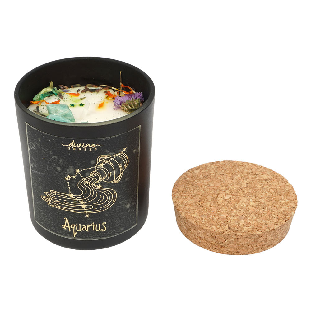 Zodiac Sign Scented Candle (Aquarius)