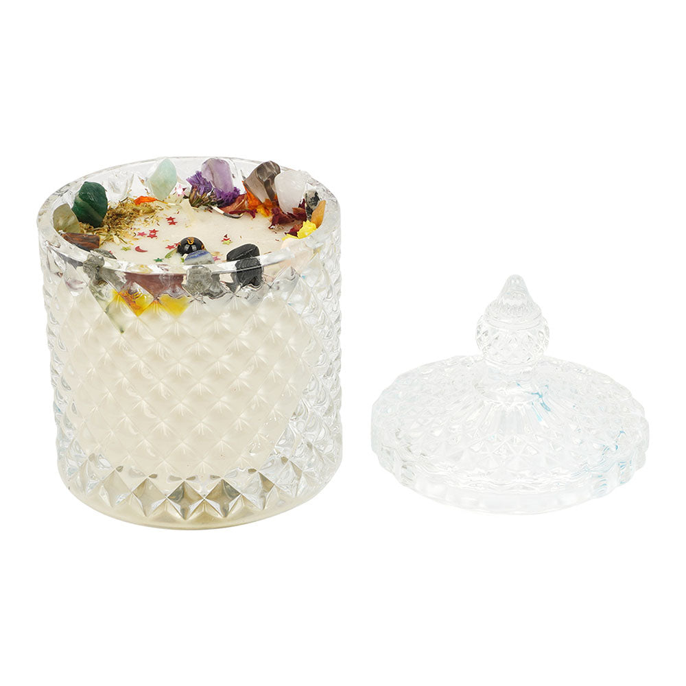 15 Healing Crystal Luxury Scented Candles