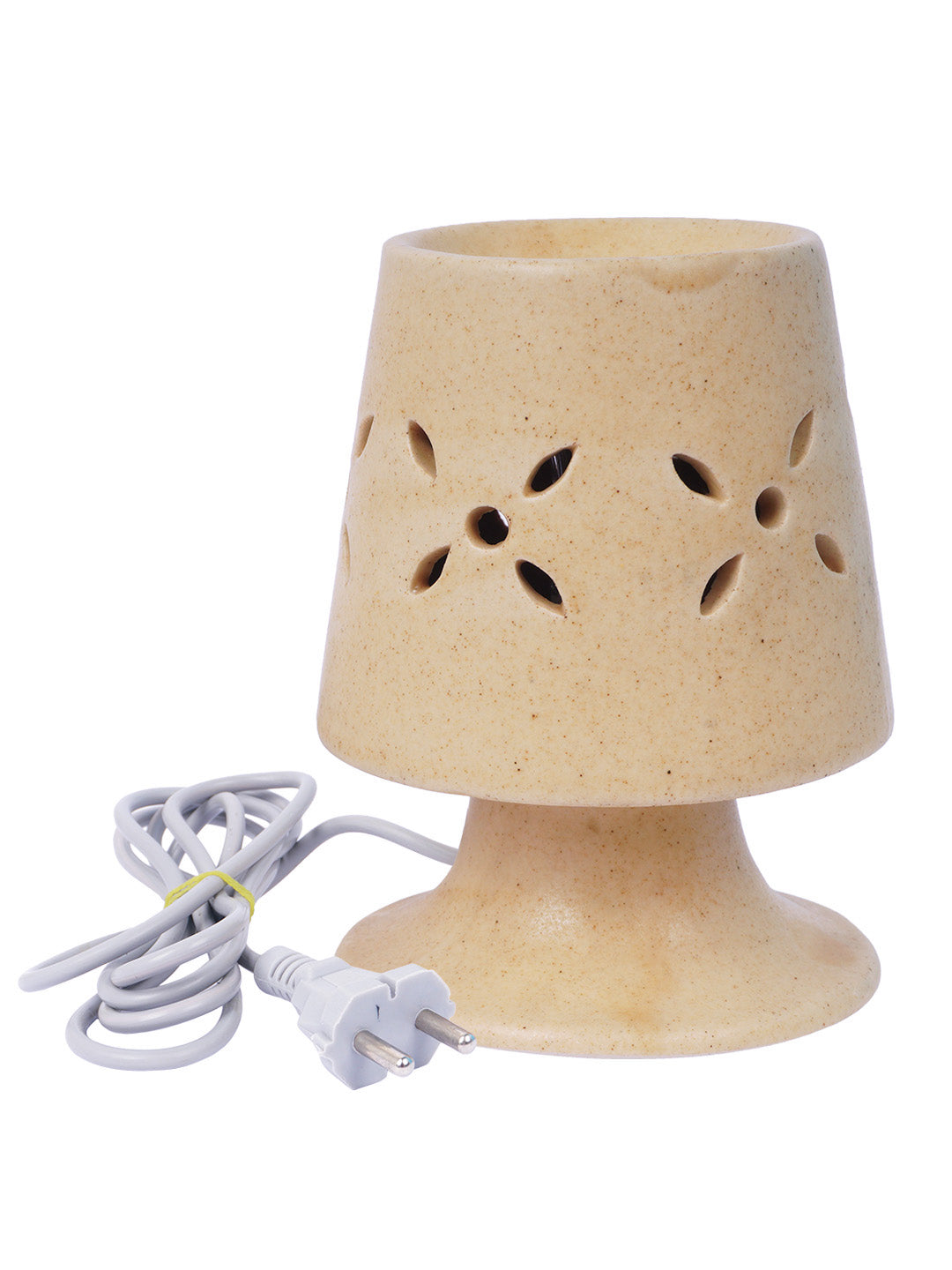 Electric Aroma Oil Electric Diffuser with Bulb (White - with 10ml Aroma Oil)