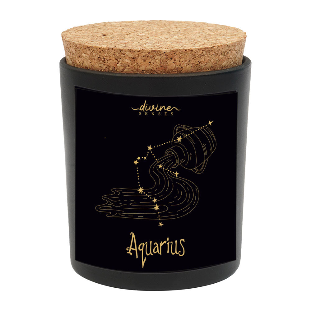 Zodiac Sign Scented Candle (Aquarius)